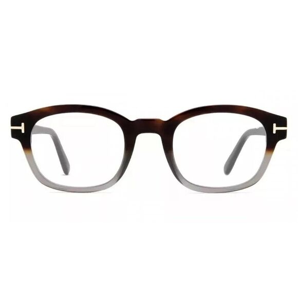 New Authentic Tom Ford FT5808-B-055-49 Square Eyeglasses - Picture 2 of 5
